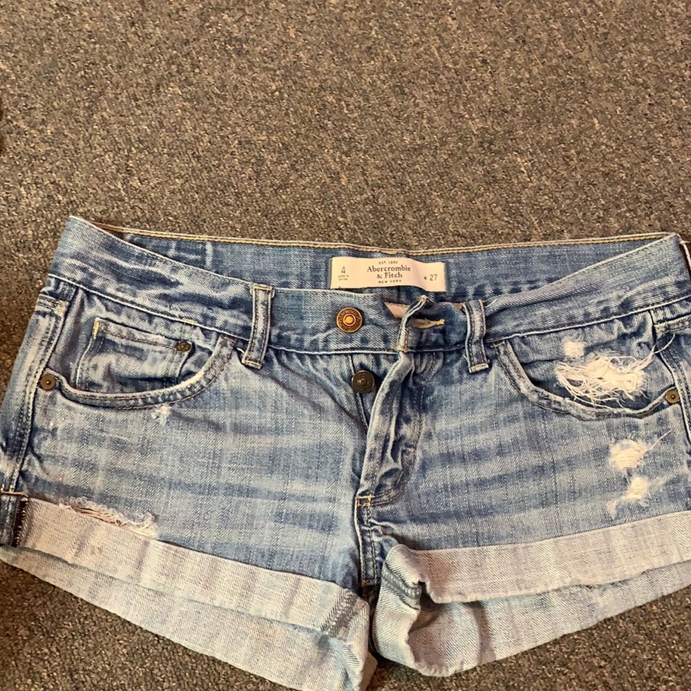 Abercrombie and Fitch jean shorts